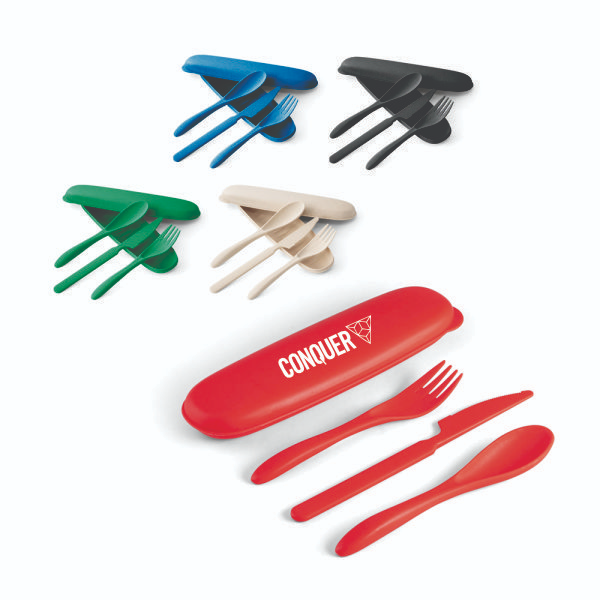 Kit Talheres Fibra Bambu Personalizado Kit Talheres Fibra Bambu Personalizado