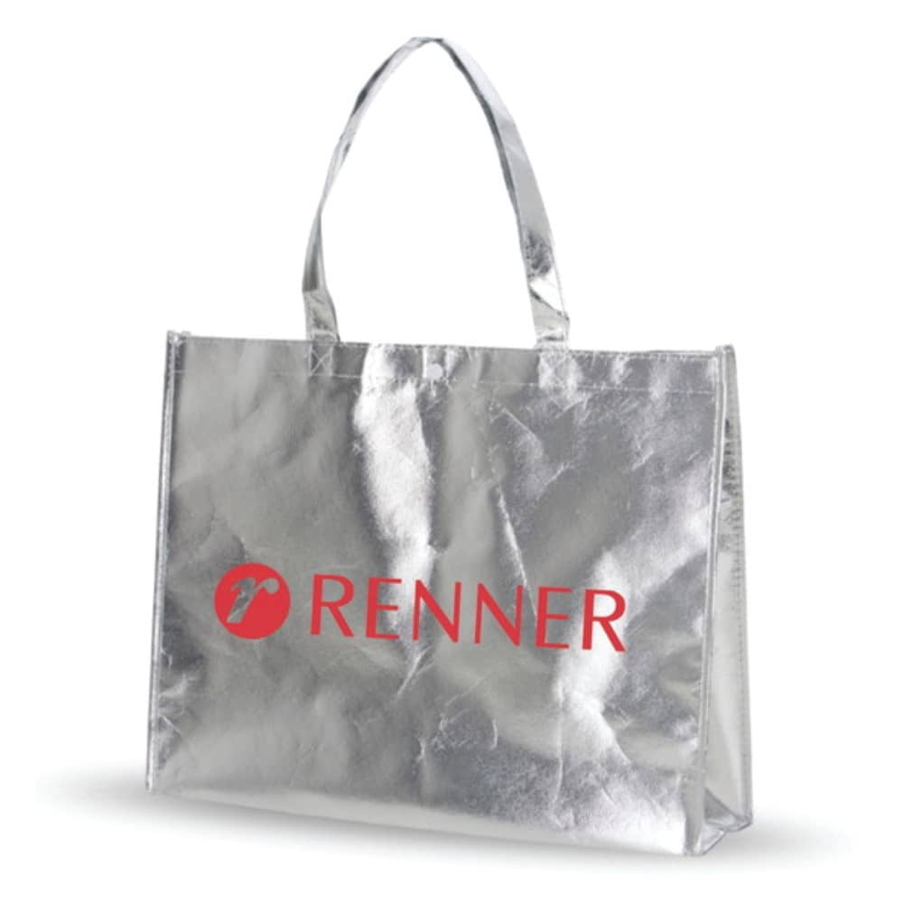 100 Sacola Tnt Metalizada Grande