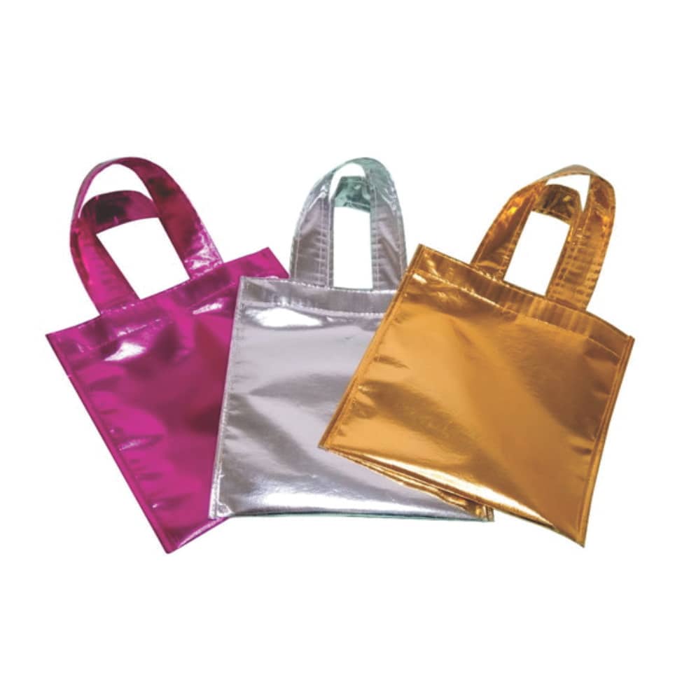 120 Bolsas Personalizadas em Tnt Metalizado