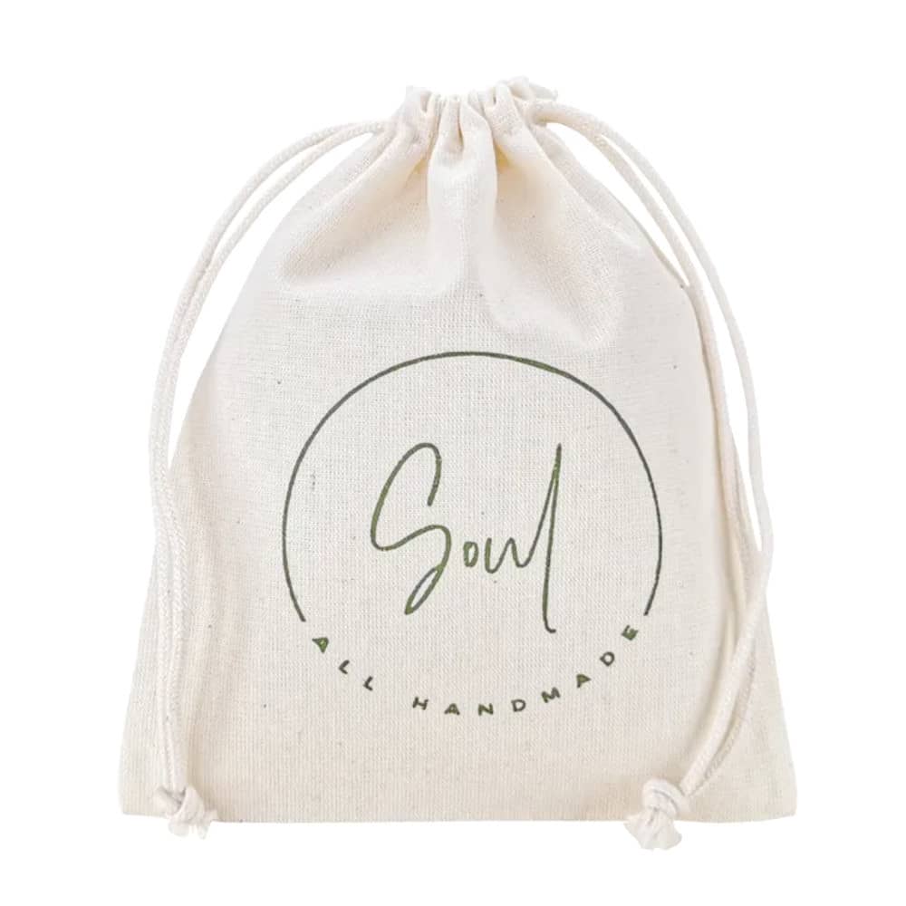 30 Saquinhos de Algodão Cru Personalizados