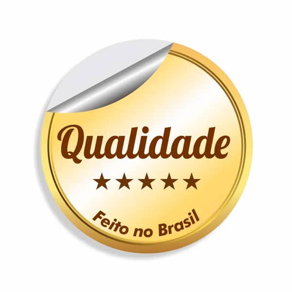 Adesivo Redondo em Vinil Personalizado