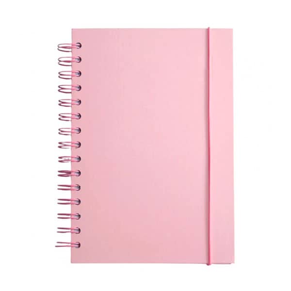 Agenda Espiral Metalizada Personalizada