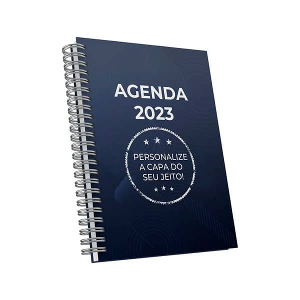 Agenda Mensal Logo Personalizada