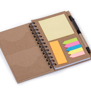 Bloco promocional em papel reciclado