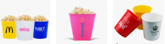 Balde de Pipoca 2 Litros Personalizado