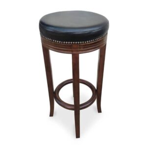 Banqueta Dior Madeira Maciça Design Clássico