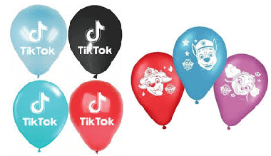 Bexiga de Aniversário Personalizada