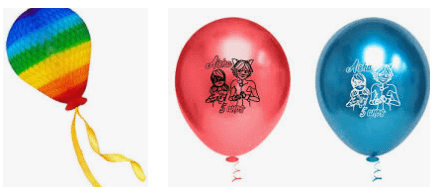 Bexigas Personalizadas para Aniversario