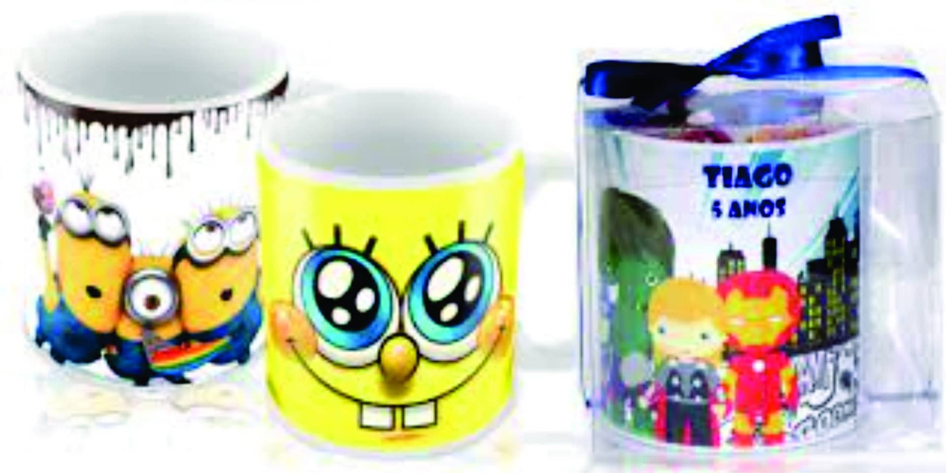 Caneca Plástica Personalizada