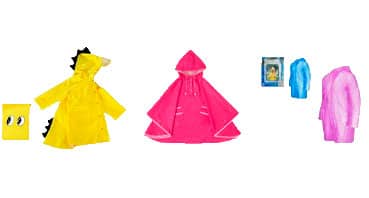 Capa de Chuva Infantil Personalizada