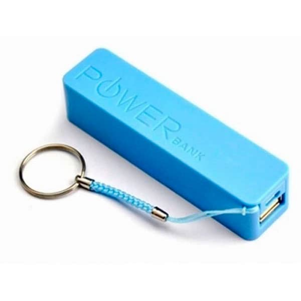 Carregador de Celular Power Bank Azul