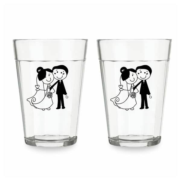 Copo Americano Personalizado de Vidro