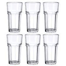 Copo de vidro grande