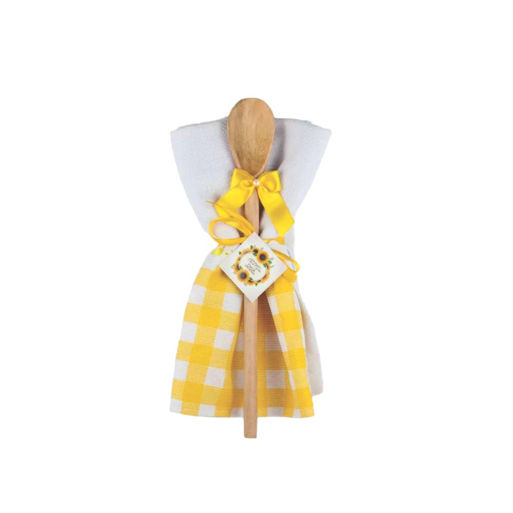 Lembrancinha Pano de Prato Colher de Pau