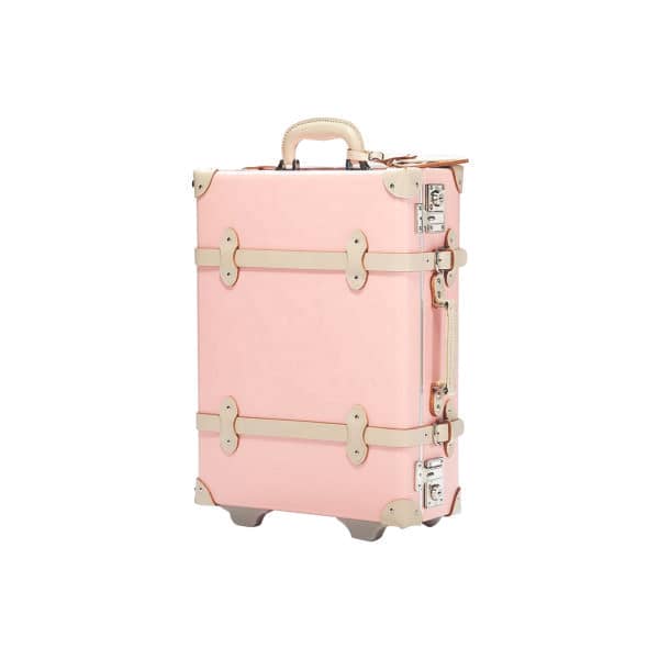 Mala de Couro Rosa Personalizada