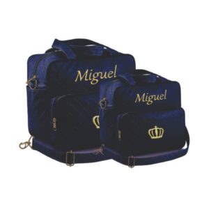 Mala do Bebê de Couro Personalizada