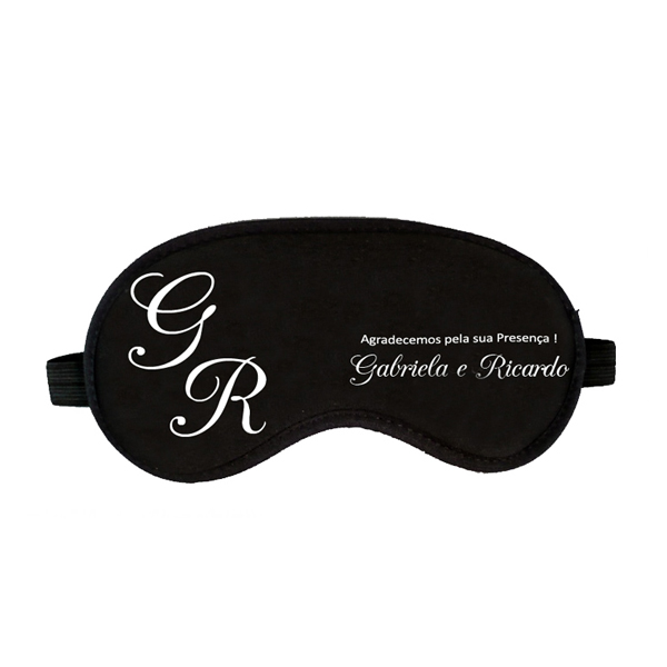 Mascara para Dormir Personalizada Casamento