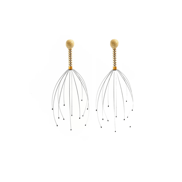 Massageador para Cabeça Anti Stress com 12 Pontas