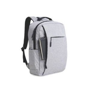 Mochila de Nylon USB 21L - Cinza