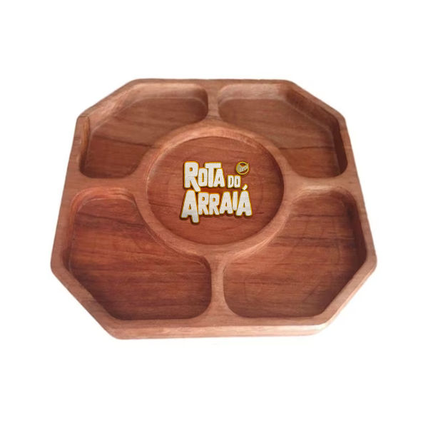 Petisqueira de Madeira Personalizada