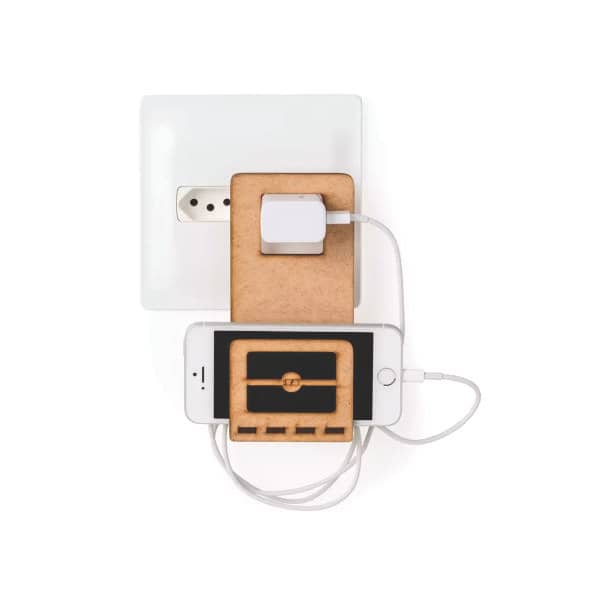 Suporte de tomada personalizado para carregar celular