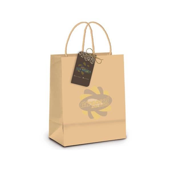 Sacola Personalizada com Tag 18×22