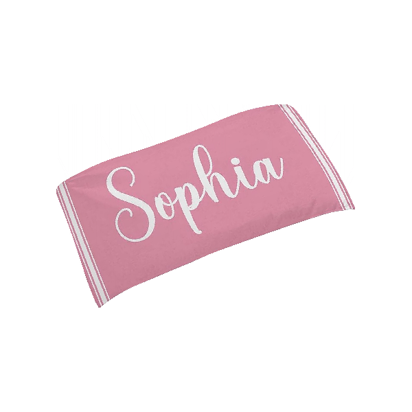 Toalha Outubro Rosa Personalizada