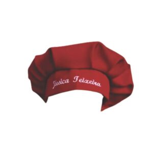 Touca de cozinheira personalizada