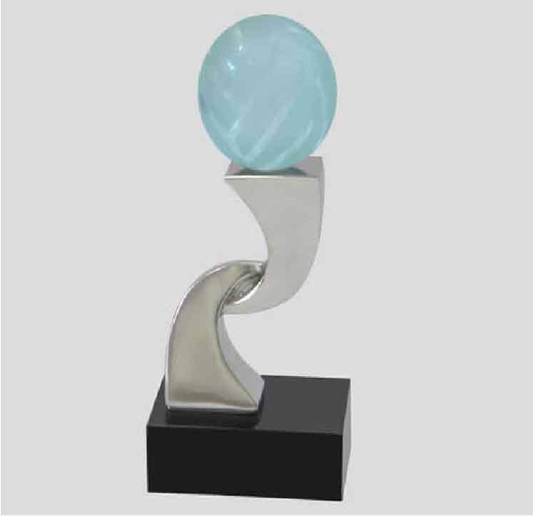 Troféu De Vidro Personalizado Brinde