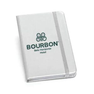 Caderneta tipo moleskine