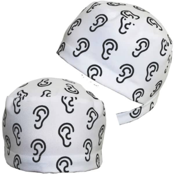 Touca Cirúrgica Hospitalar Unissex 2 Peças