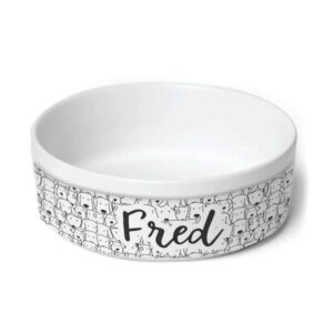 Comedouro Pet Com Nome