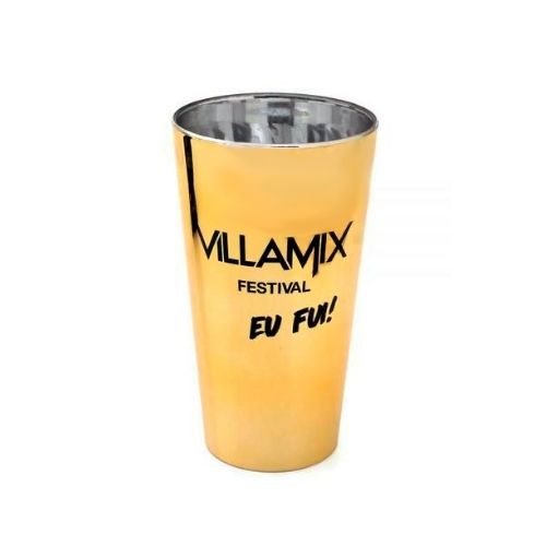 Copo dourado personalizado