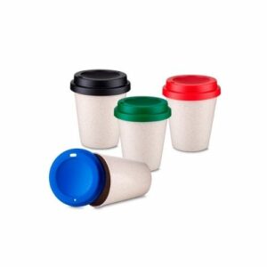 Copo ecológico com tampa personalizado