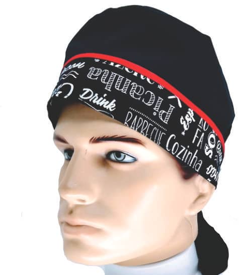 Touca de cozinheira personalizada