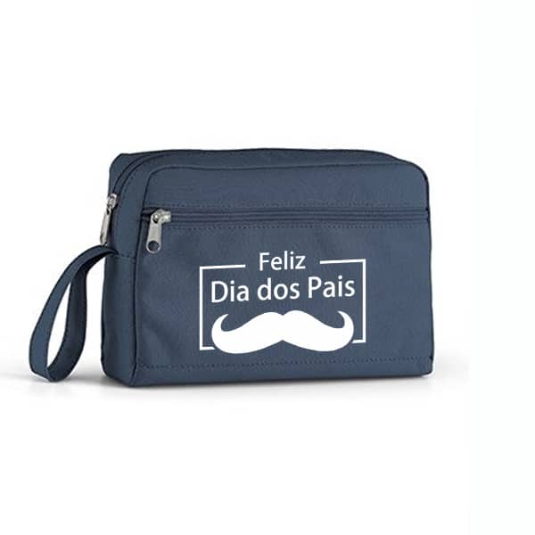 Necessaire Masculina de Couro Personalizada
