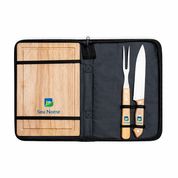 Kit Churrasco 3 Peças Personalizado