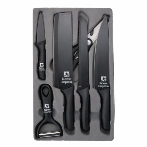 Kit Churrasco 9 Peças com Maleta Personalizada