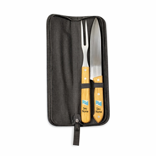 Kit Churrasco 2 Peças PersonalizadoKit Churrasco 2 Peças Personalizado